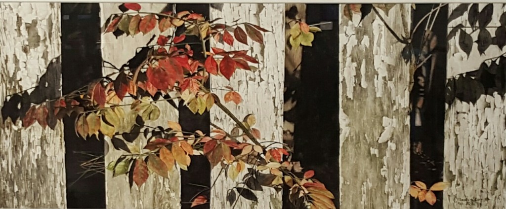 1st Honourable Mention & Watercolour Choice (in memory of Tom Crossman) “October” by Elizabeth Carr